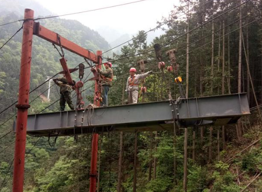 常州索道运输安装是如何实现缆车修建的?